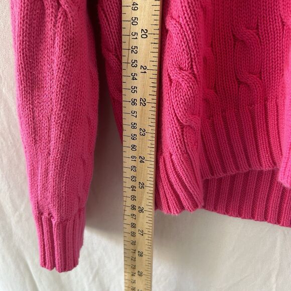 Ralph Lauren Sport 100% Cotton Cable Knit Sweater - Picture 11 of 13
